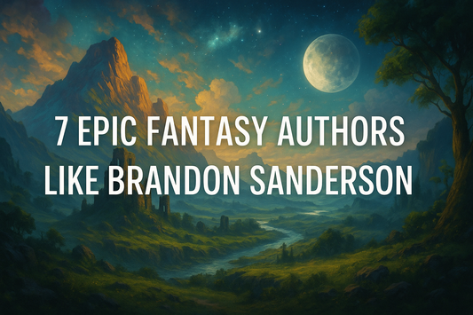 Writers Like Brandon Sanderson | The Book Box