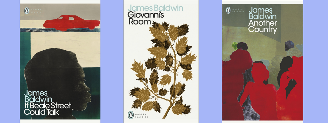 James Baldwin's books: If Beale Street Could Talk, Giovanni's Room, and Another Country