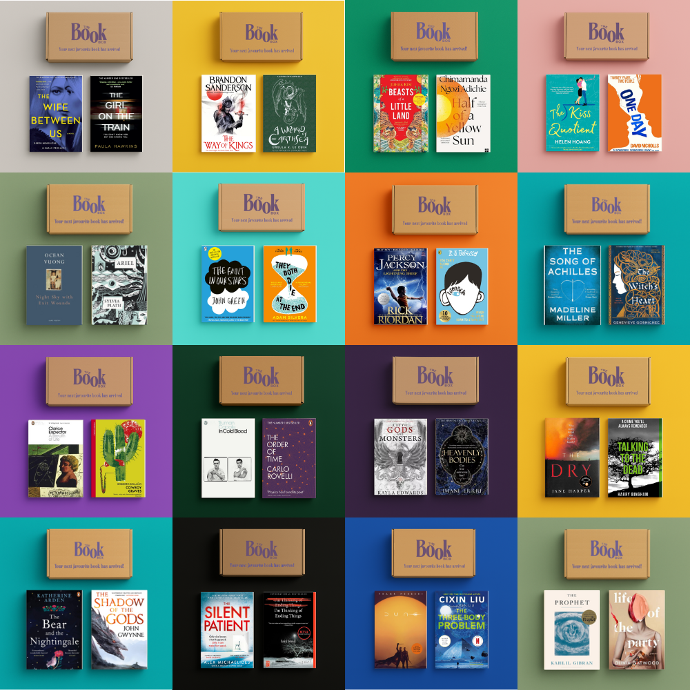 The Book Box | Book Subscription Box UK | Free UK Delivery