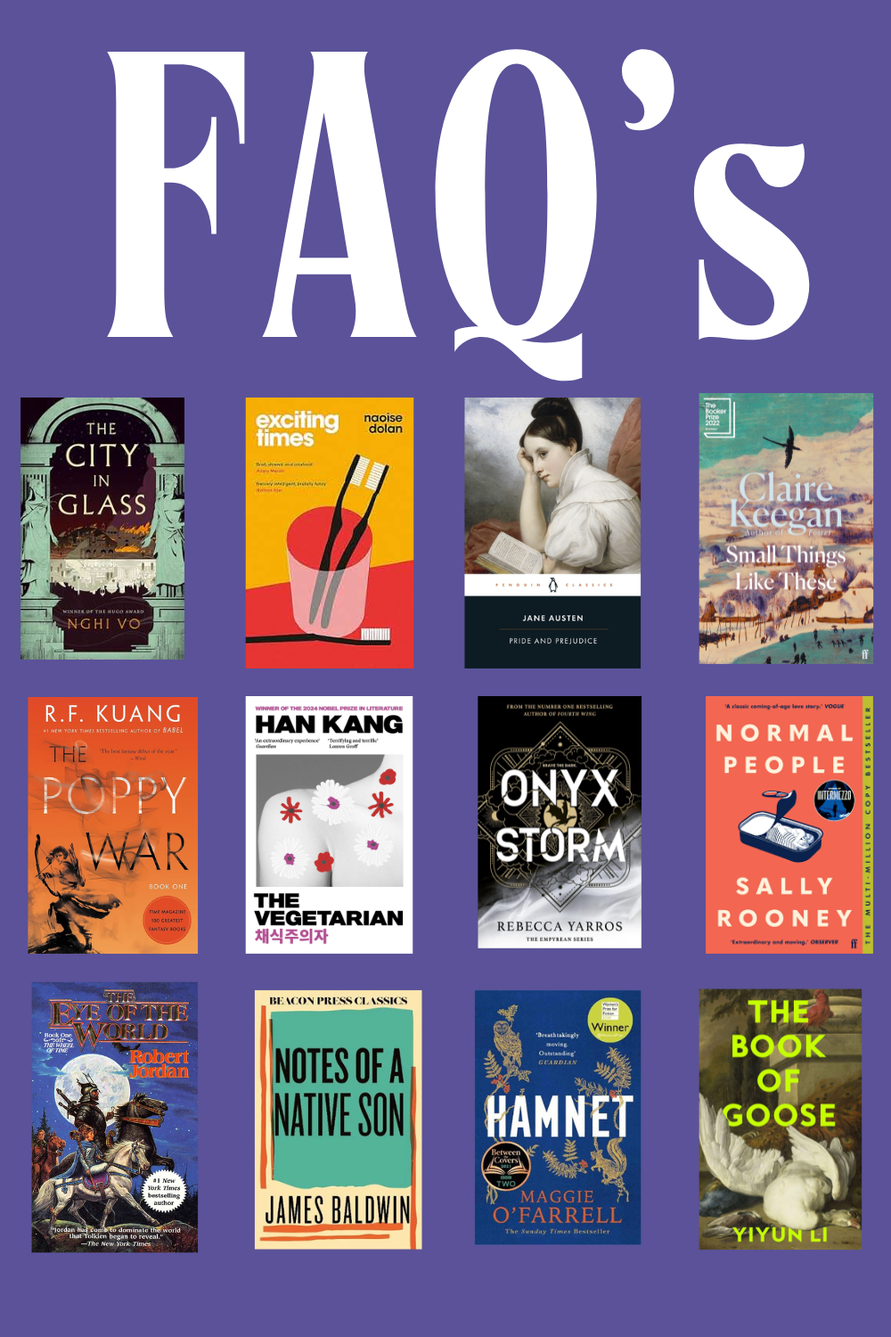 The Book Box - FAQS