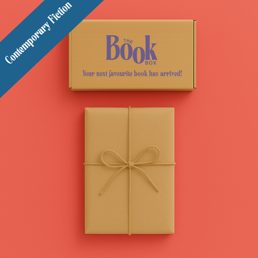Blind date with a book - Contemporary Fiction edition. Hand-wrapped modern fiction for heartfelt storytelling.