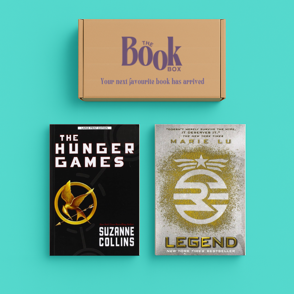 Monthly Young Adult Book Subscription featuring two surprise teen fiction novels