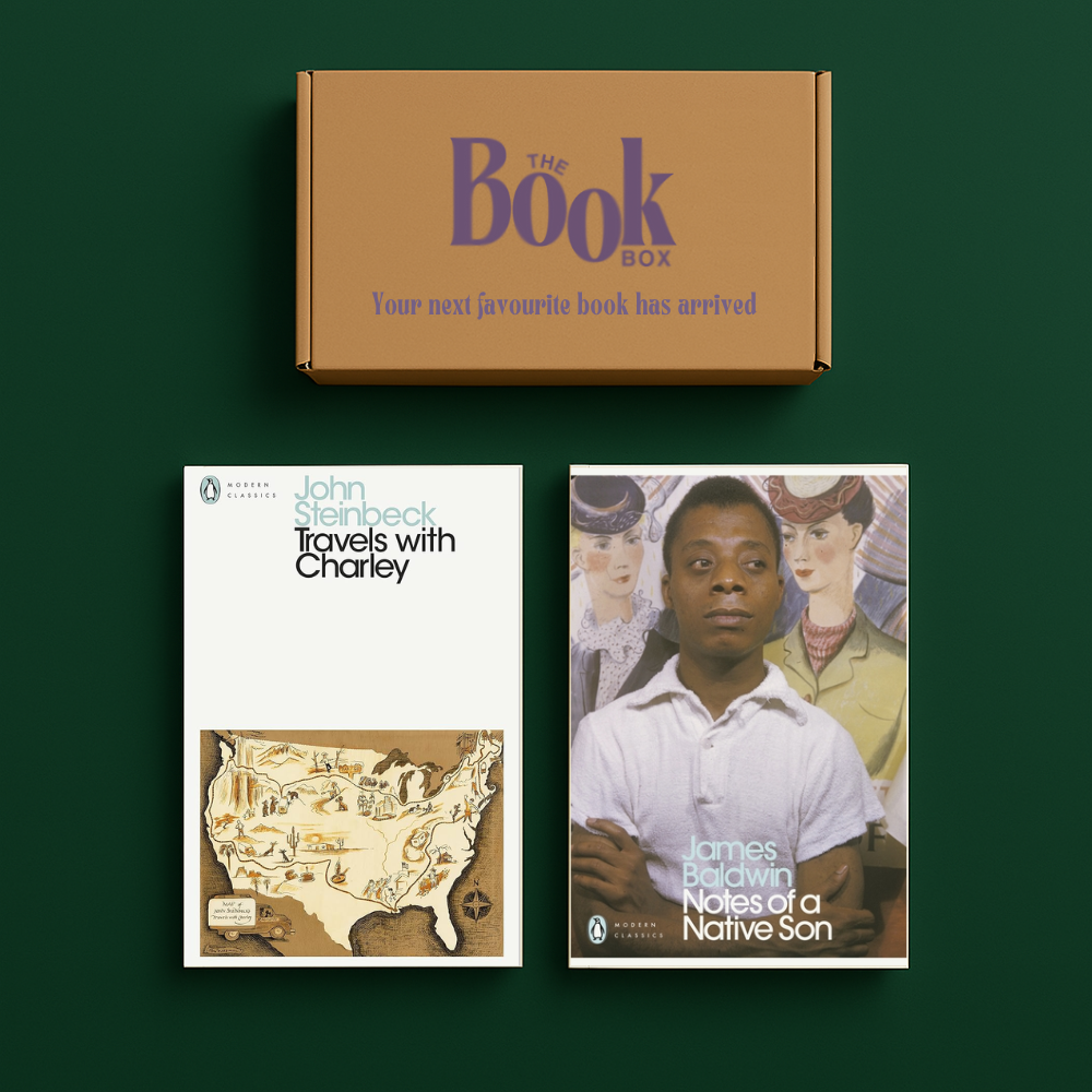 Non-Fiction Book Subscription Box with two curated non-fiction books delivered monthly.