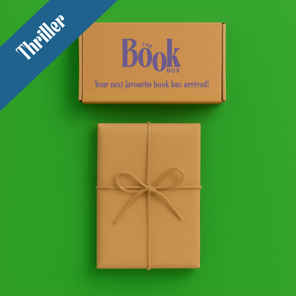 Thriller Blind Date with a Book - Wrapped Suspense Book for Mystery Lovers